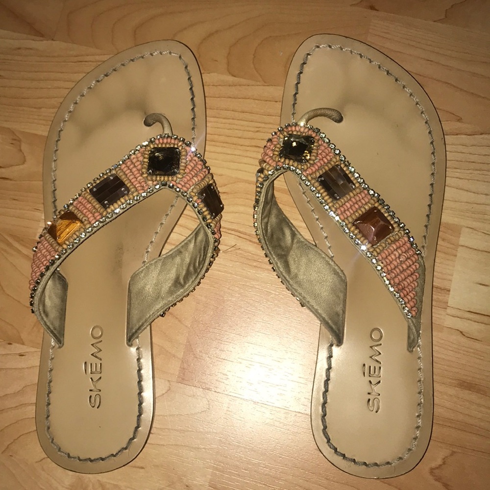 Beaded sandal